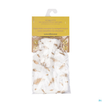 Sanodiane bouillotte caoutchouc plumes 1l