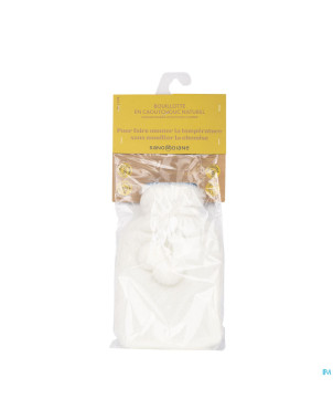 Sanodiane bouillotte caoutchouc fourrure blanche1l