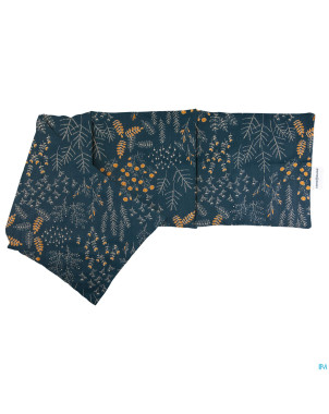 Sanodiane bouillotte tour cou graines lin fleurs