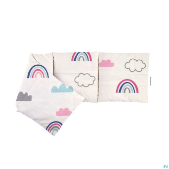 Sanodiane bouillotte tour cou gr lin petite fille