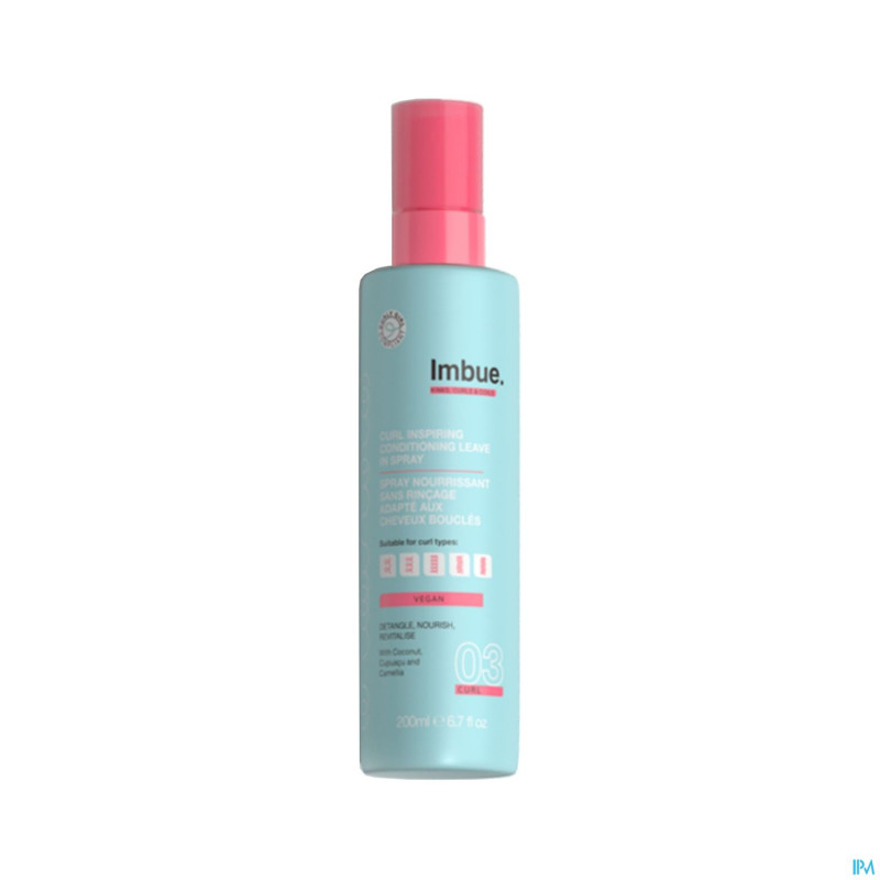 Imbue curl conditioning leave in spray    200ml