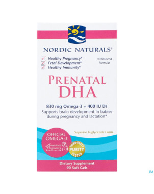 Prenatal dha    soft caps 90