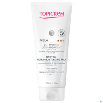 Topicrem mela lait unifiant ultra-hydra    200ml