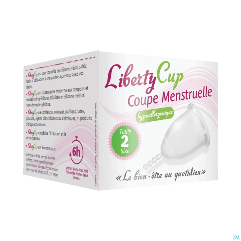 Libertycup coupelle menstruelle taille 2