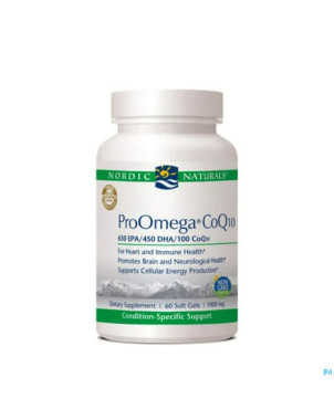 Proomega coq10 huile poisson    soft caps 60