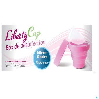 Libertycup box desinfection
