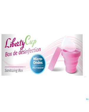 Libertycup box desinfection