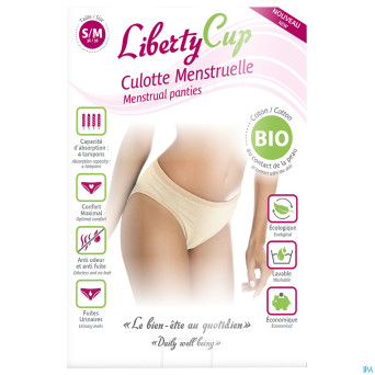 Libertycup culotte menstruelle chair s/m 36-38