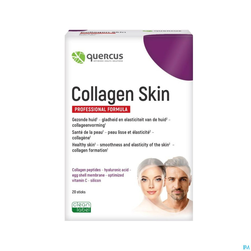 Quercus collagen skin    sticks 20