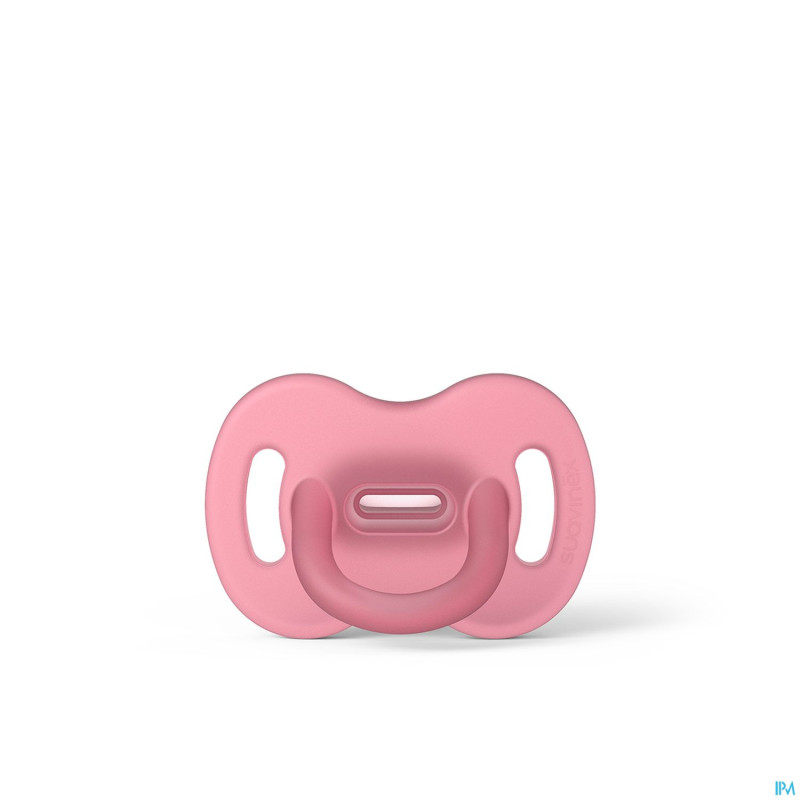Suavinex basic smoothie sil reversible 6/18m pink