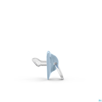 Suavinex memories soother sil flat 0/6m blue duo