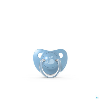 Suavinex memories soother sil flat +18m blue duo
