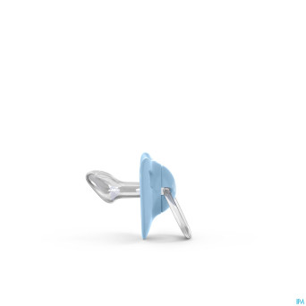 Suavinex memories soother sil flat +18m blue duo