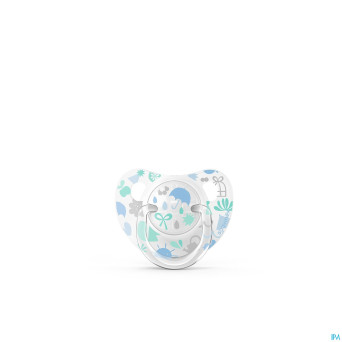 Suavinex memories soother sil flat +18m blue duo