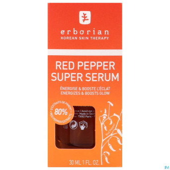 Erborian red pepper super serum    30ml