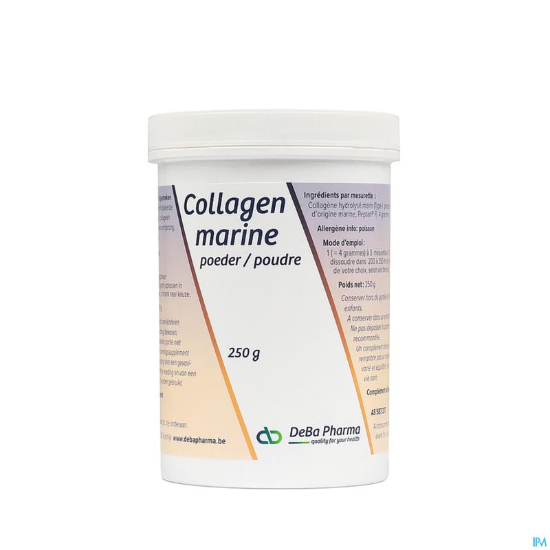 Collagen marine pdr 250g    deba
