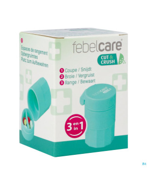 Febelcare cut&crush coupeur&broyeur medicament
