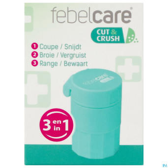 Febelcare cut&crush coupeur&broyeur medicament