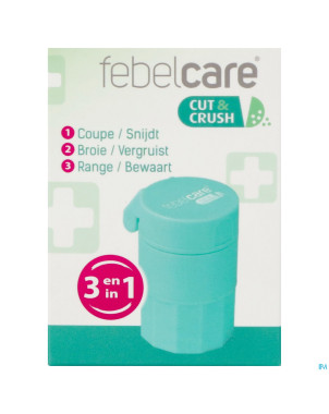 Febelcare cut&crush coupeur&broyeur medicament