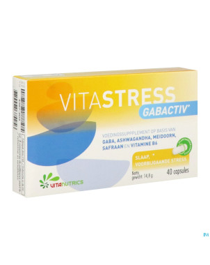 Vitastress gabactiv    caps 40