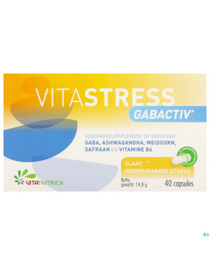 Vitastress gabactiv    caps 40
