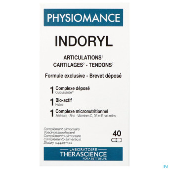 Indoryl caps 40 physiomance phy382b