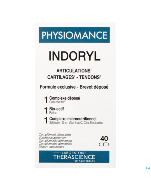 Indoryl caps 40 physiomance phy382b