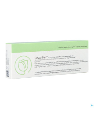 Rewellfem 10mcg comp vaginaux 18