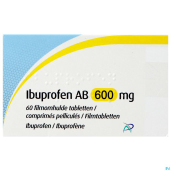 Ibuprofen ab 600mg comp pell  60