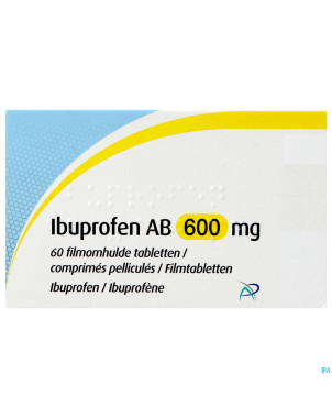 Ibuprofen ab 600mg comp pell  60