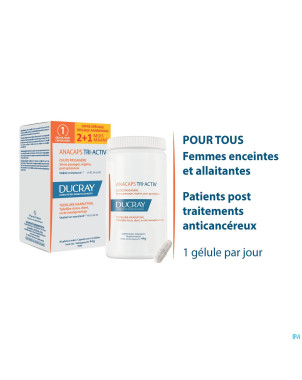 Ducray anacaps tri-activ    caps 90