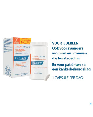Ducray anacaps tri-activ    caps 90