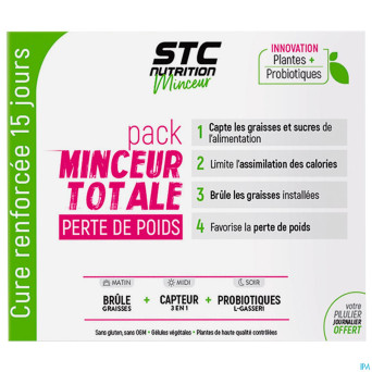 Stc nutrition pack minceur totale