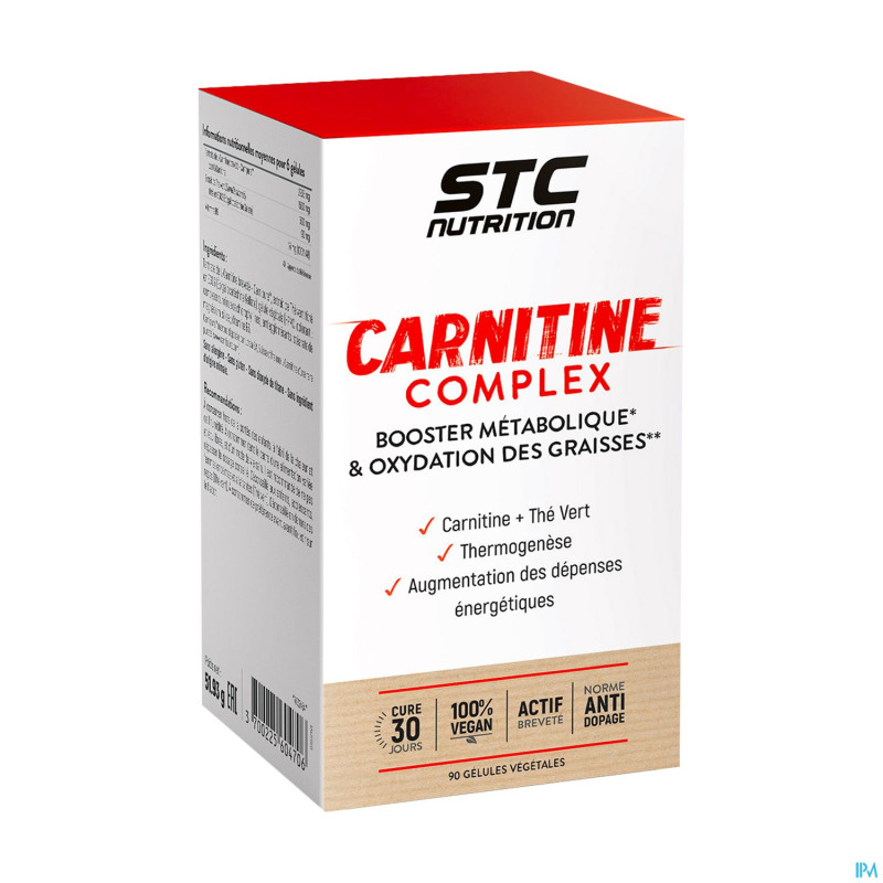 Stc nutrition carnitine complex caps 90
