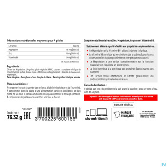 Stc nutrition zma complex caps 120