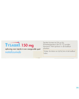 Tysabri 150mg sol inj seringue preremplie 2x1ml