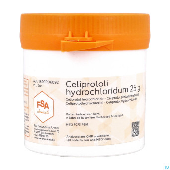 Celiprolol chlorhydrate 25g magis