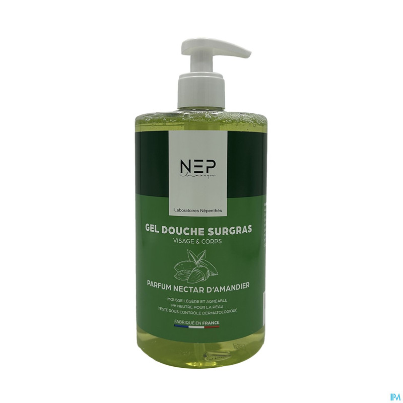 Nep gel douche surgras nectar amandier    750ml