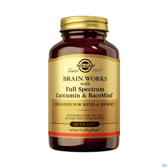 Solgar brain works pot v-caps 60