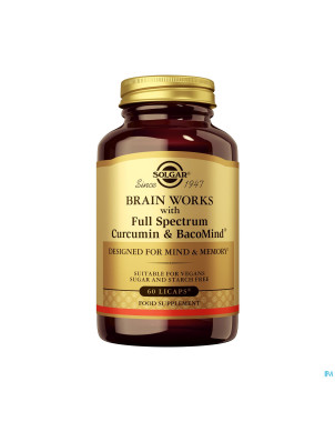 Solgar brain works pot v-caps 60