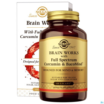 Solgar brain works pot v-caps 60