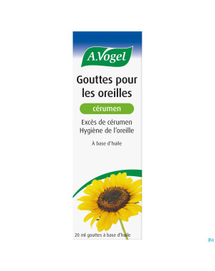 A.vogel oreilles cerumen    gouttes 20ml