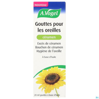 A.vogel oreilles cerumen    gouttes 20ml