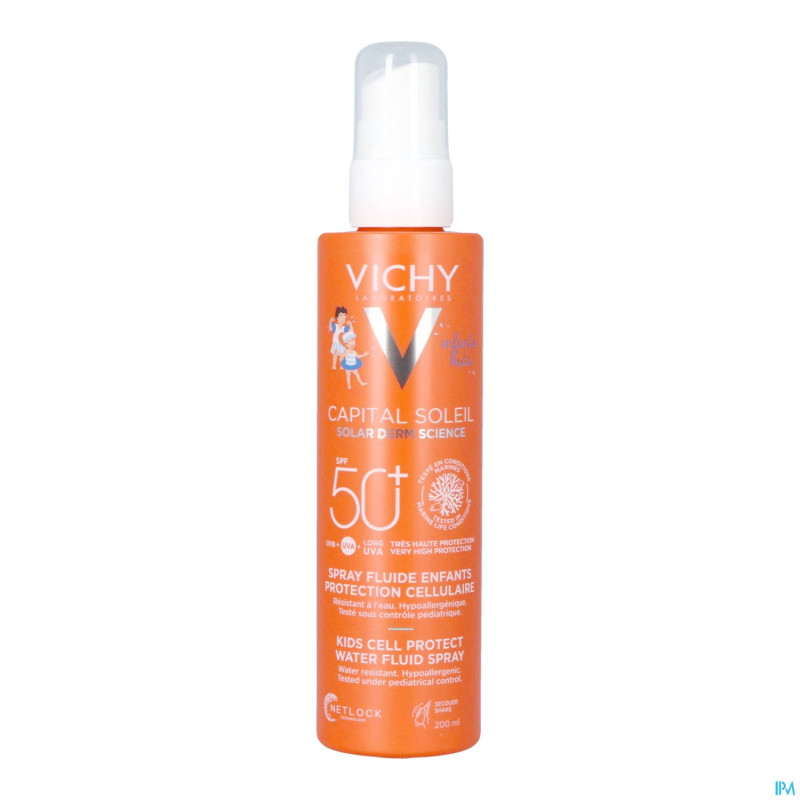 Vichy capital prot. cell. enfant ip50+ spray 200ml