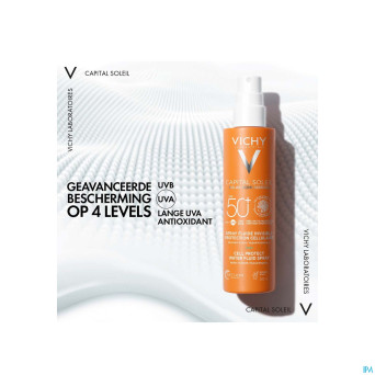 Vichy capital prot. cell. enfant ip50+ spray 200ml