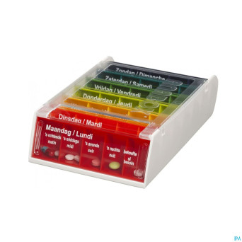 Anabox pilulier 7 jours rainbow