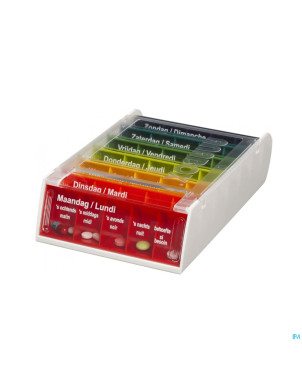 Anabox pilulier 7 jours rainbow
