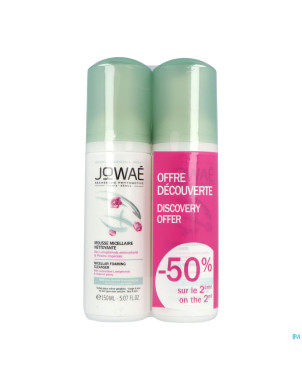 Jowae mousse micellaire nettoyante    tube 2x150ml