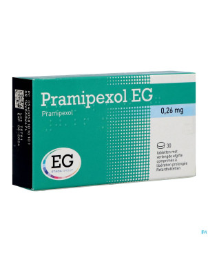 Pramipexol eg 0,26mg lib.prolongee comp  30