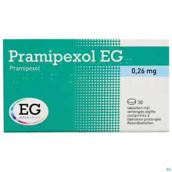 Pramipexol eg 0,26mg lib.prolongee comp  30